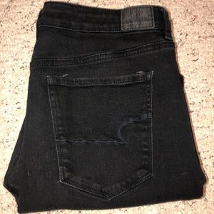 American eagle Highest Rise Black Jegging